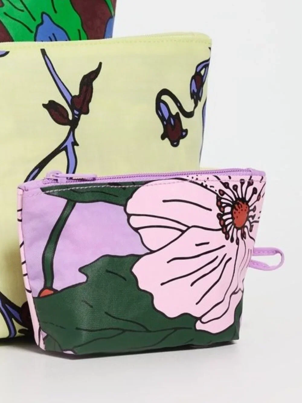 NWOT Baggu Go Pouch Small - Pink Poppy